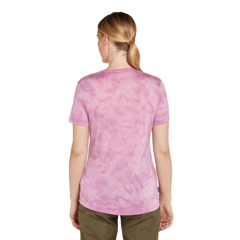 Icebreaker W Merino 125 Cool-Lite Sphere SS Tee Cloud Dye image number 1